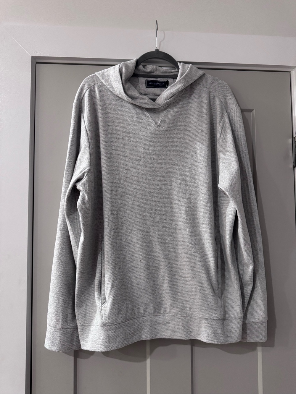 Vineyard Vines Heather Gray Pullover Hoodie